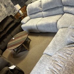 Theater Reclining Nice Sectional!