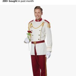Prince Charming Costume Adult male Size Large 