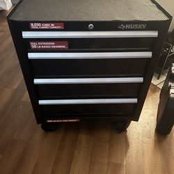 Tool box with tools