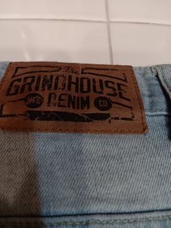 Grindhouse Denim Distressed Shorts #42
