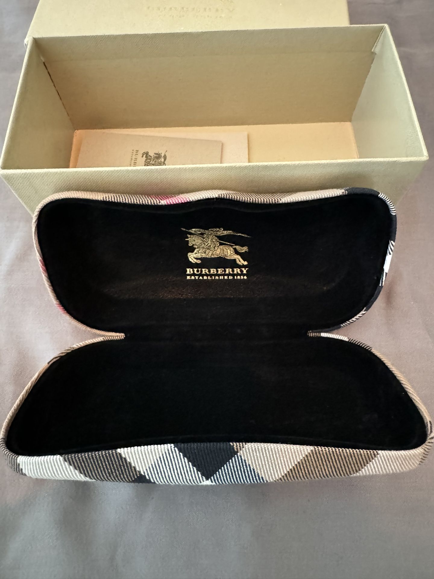 Burberry sunglasses case