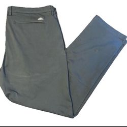 Faherty Chino Pants Mens 40 Beige Stretch Organic Cotton Coolmax Casual Straight