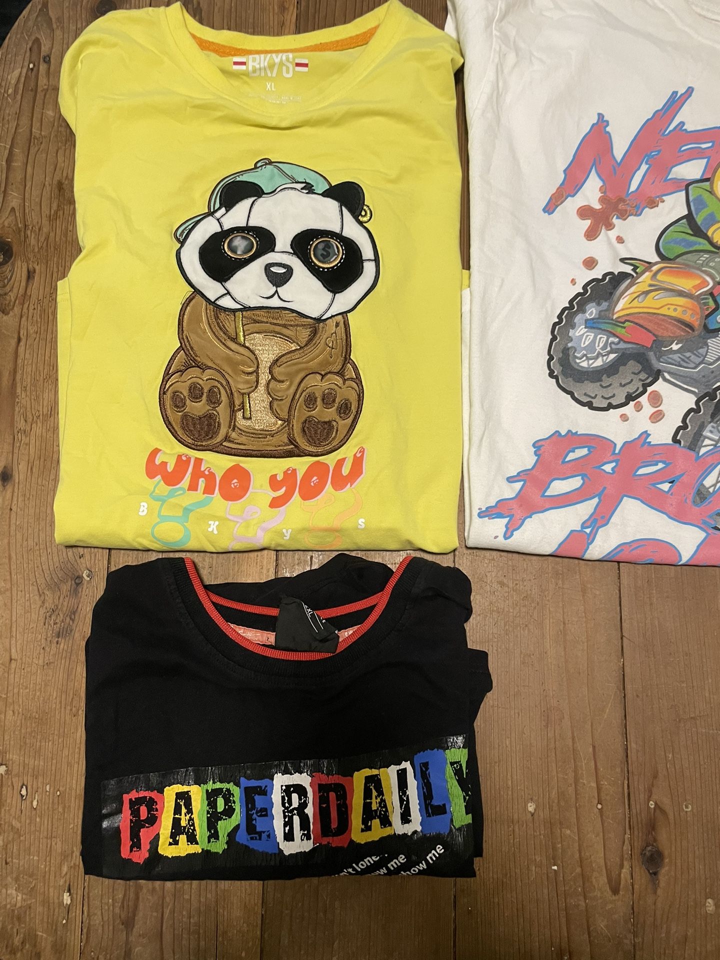 Three Mens XL T-Shirts