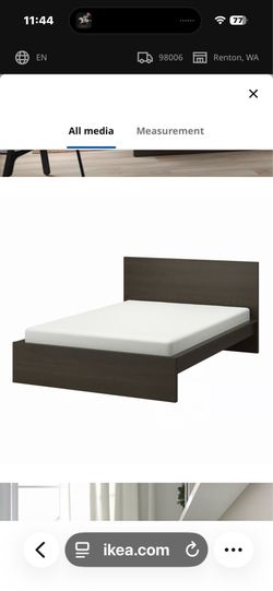 Bed frame, full size
