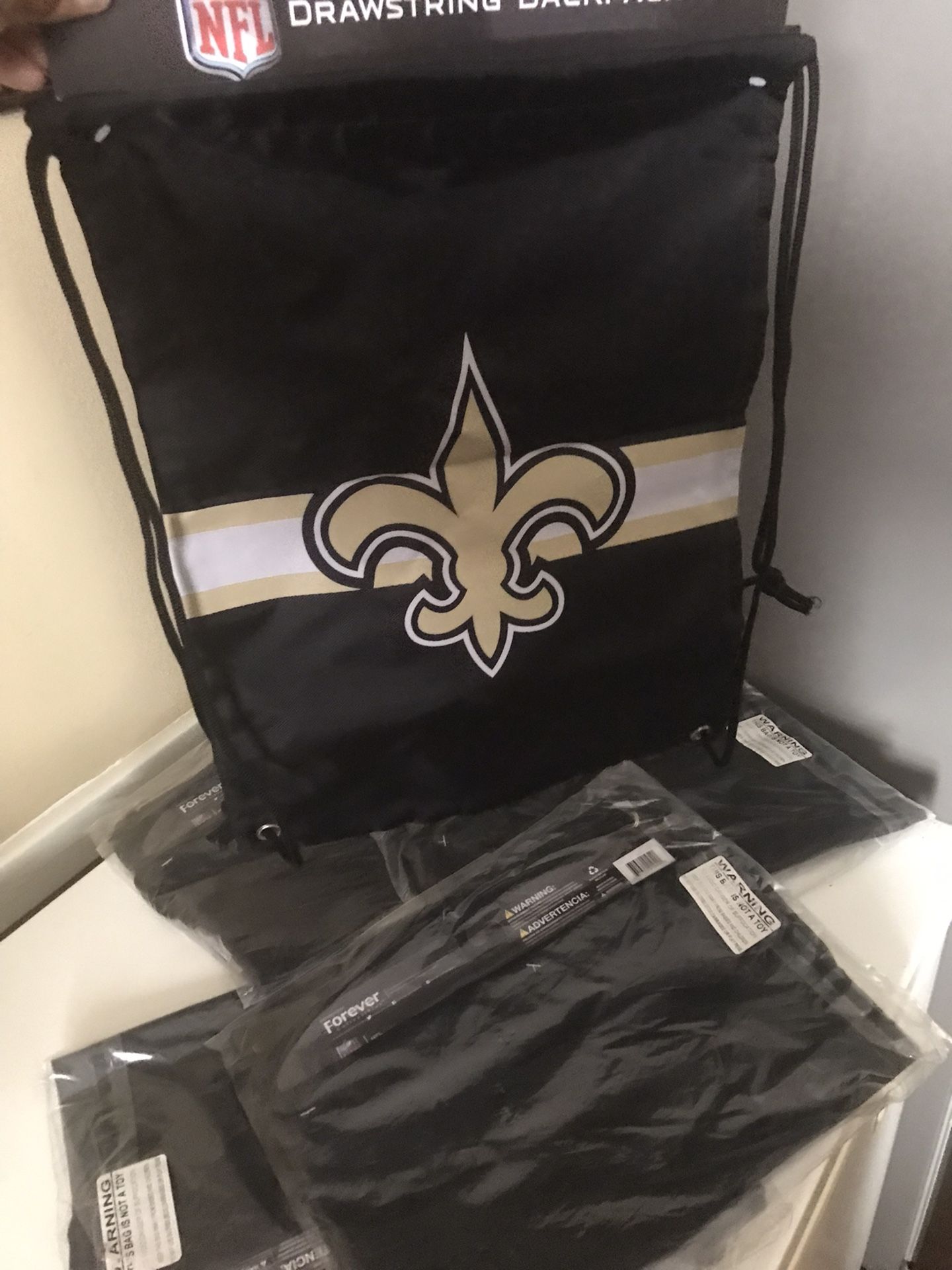 Saints Drawstring Backpack