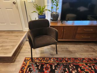 Velvet chair in Mink (CB2)