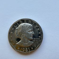 Coin Liberty 1981 One Dollar