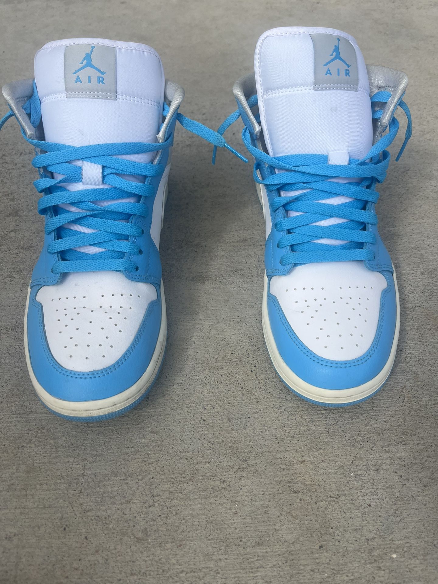 Blue White And Grey Jordan 1s