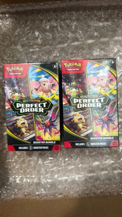 Pokémon Mega Evolution Perfecf Order Booster Bundle