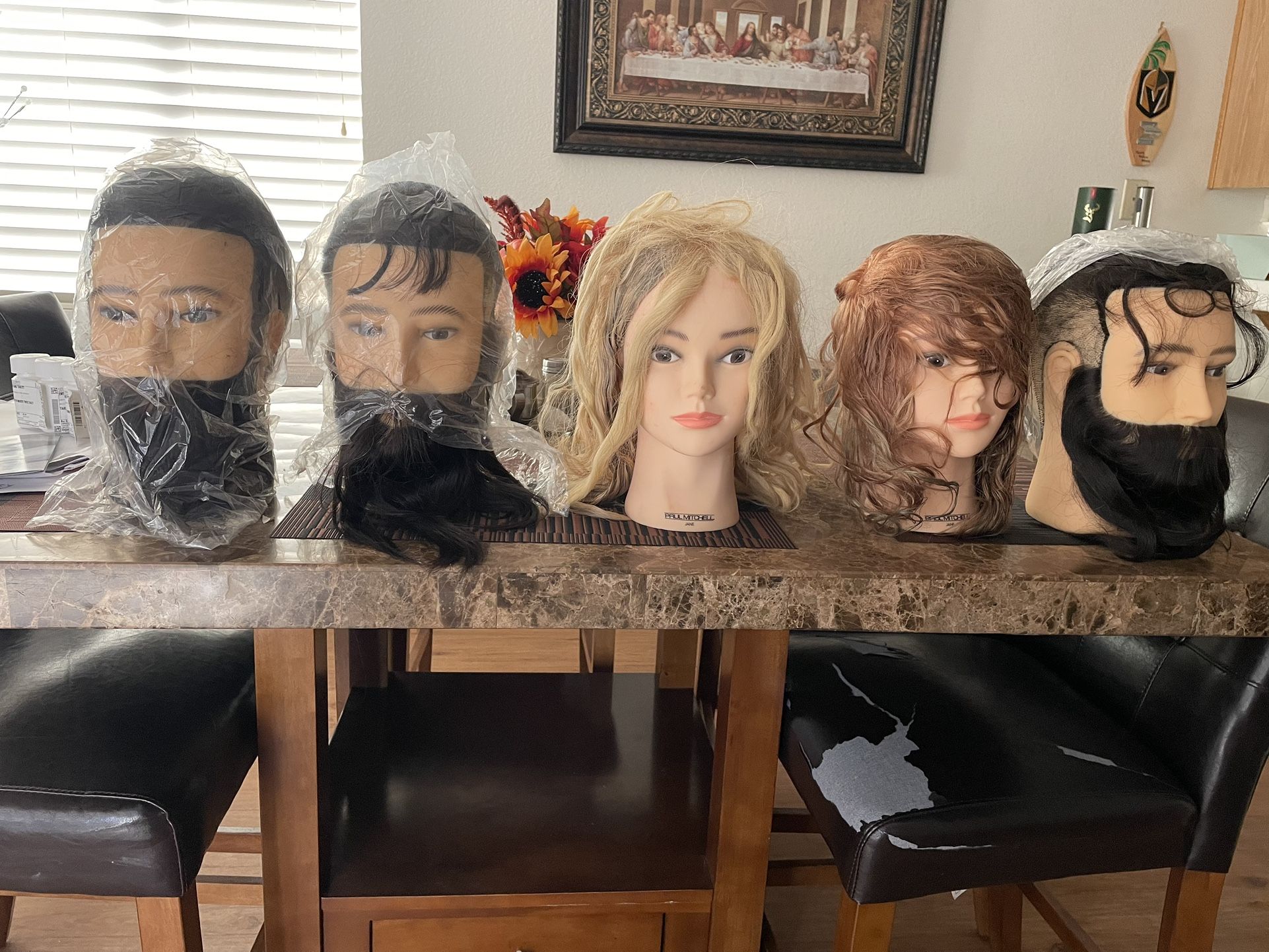 Paul Mitchell Mannequin Heads