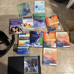 Nursing Textbook Bundle – Perfect for RN, LPN, & Nursing Students!