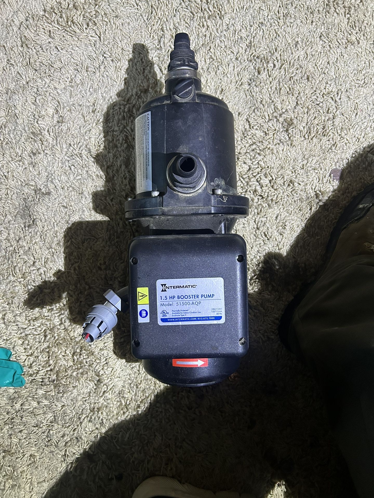 Intermatic 1.5 HP Booster Pump