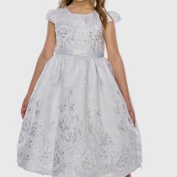 Girls First Communion Dress, Baptism, Party Dress, Size 10