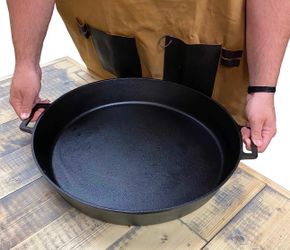 20” cast iron skillet