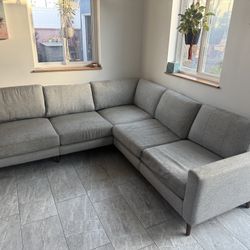 Nomad 5 Seat Corner Sectional Sofa Couch 