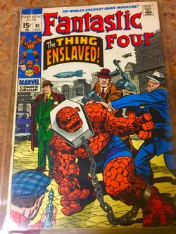 Fantastic Four #91 comic book