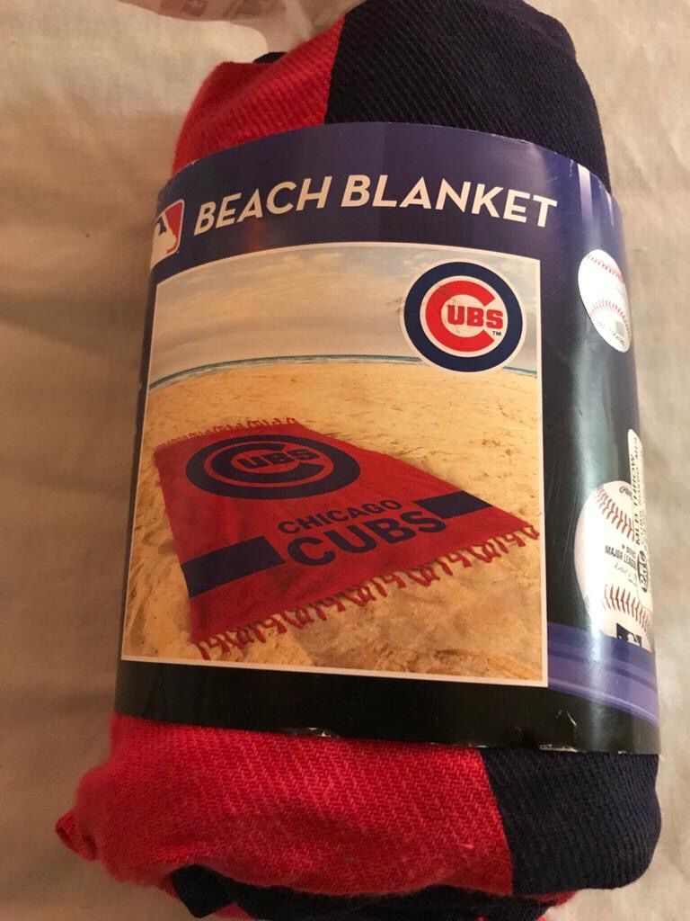 Chicago Cubs Beach Blanket