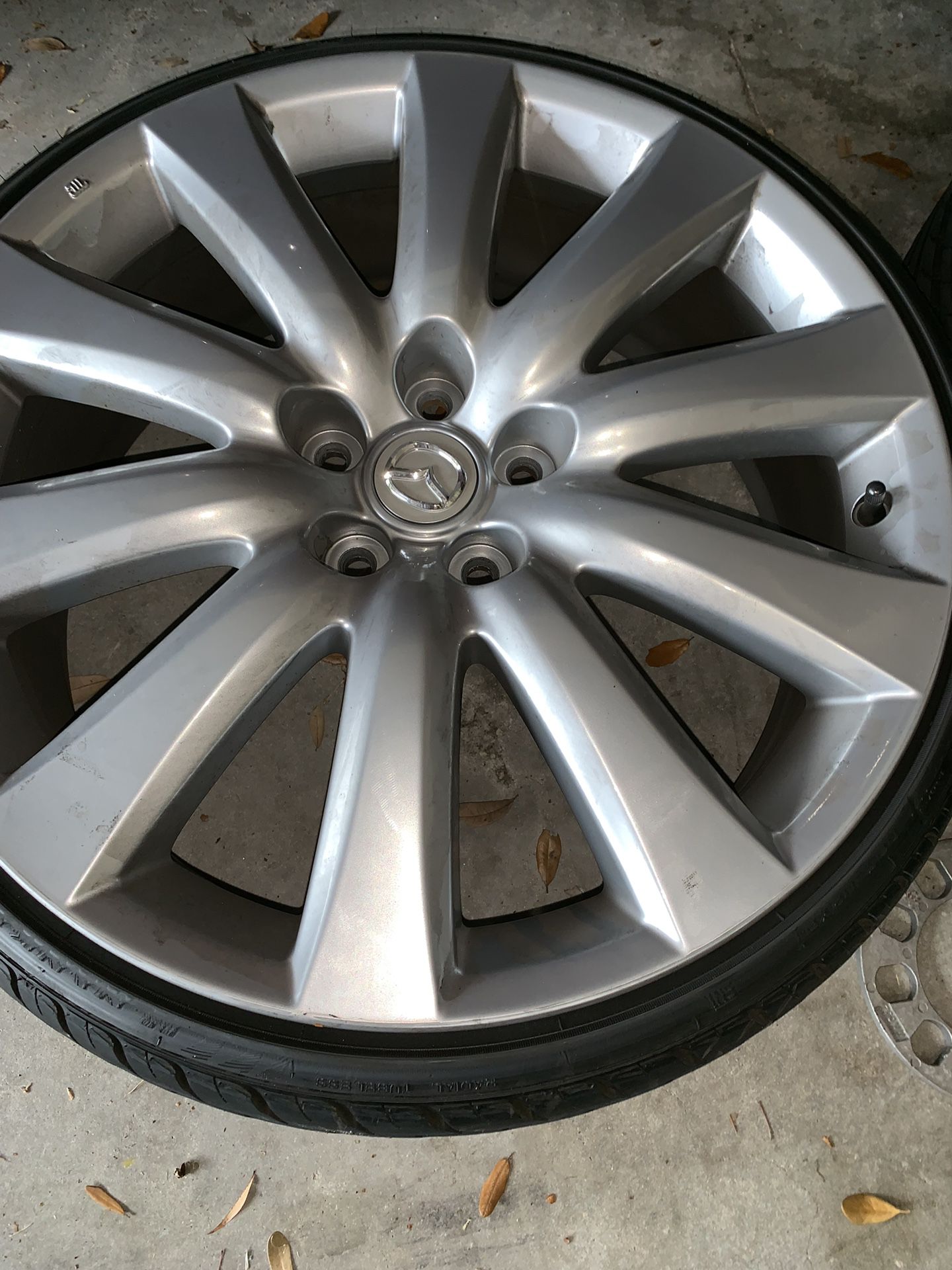 Mazda CX-9 20” rims for sale tires are almost new asking 1,000 or best offer