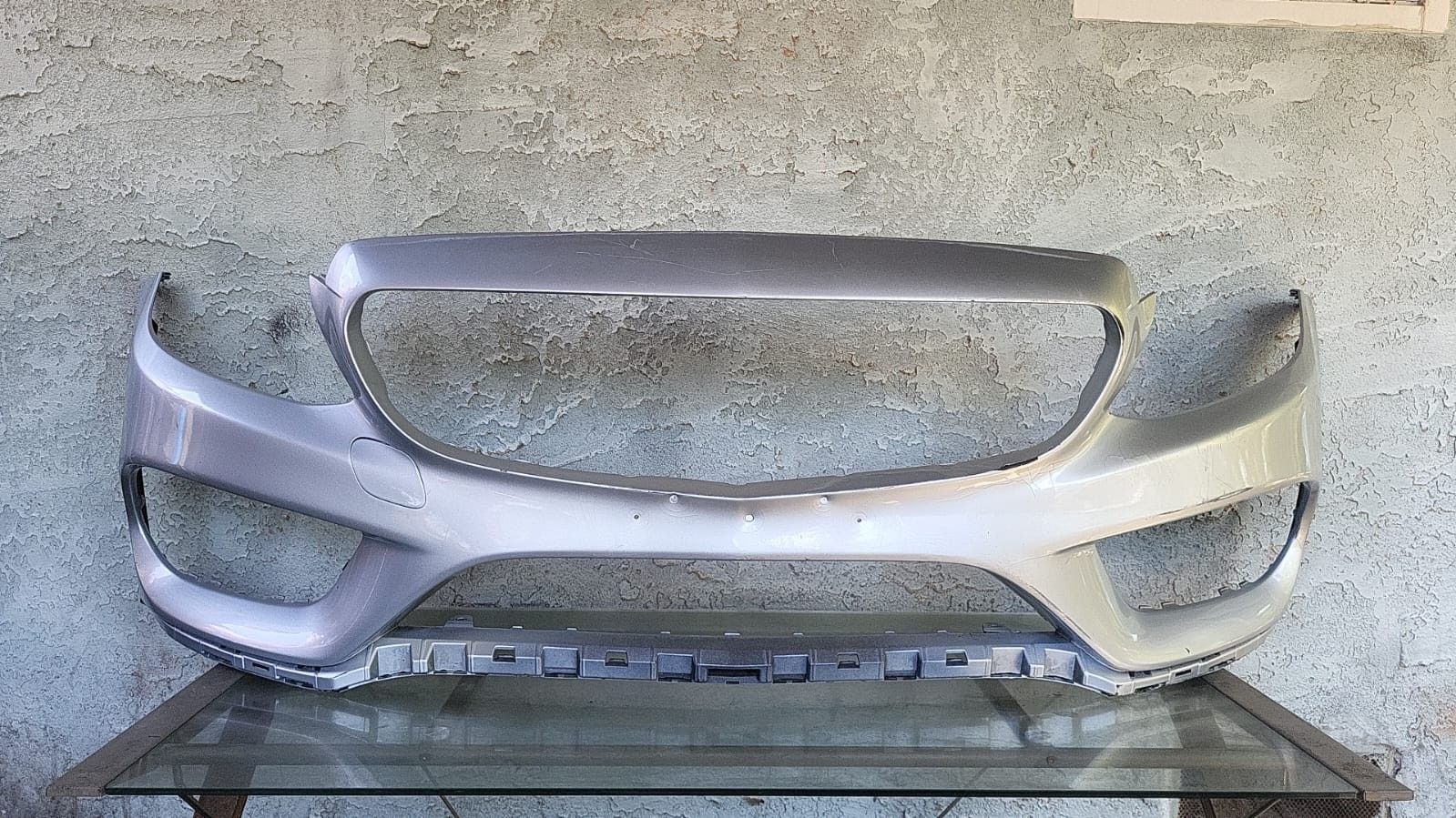 2015-2017 MERCEDES BENZ C300 AMG FRONT BUMPER OEM 