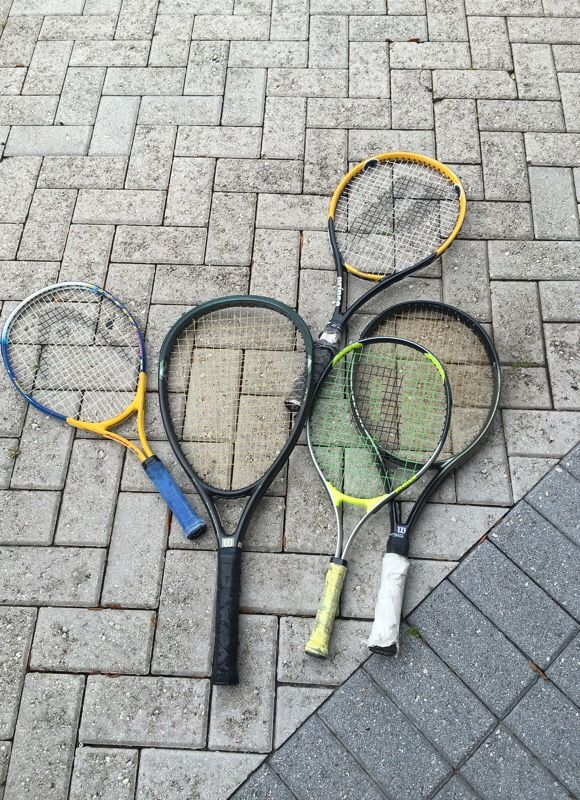 Tennis rackets