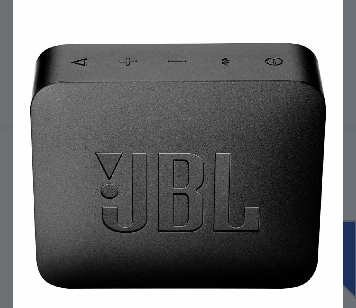 JBL - Go 2 Portable Bluetooth Speaker - Black