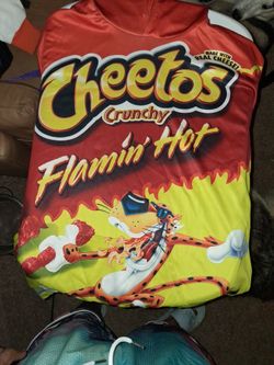 Cheetos Flamin' Hot Crunchy Costume Shirt