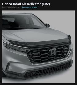 Honda Hood Air Deflector (CRV) (new in box)