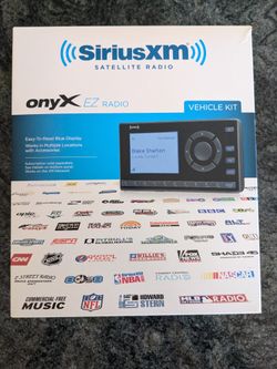 SiriusXM Satellite Onyx  EZ Radio 