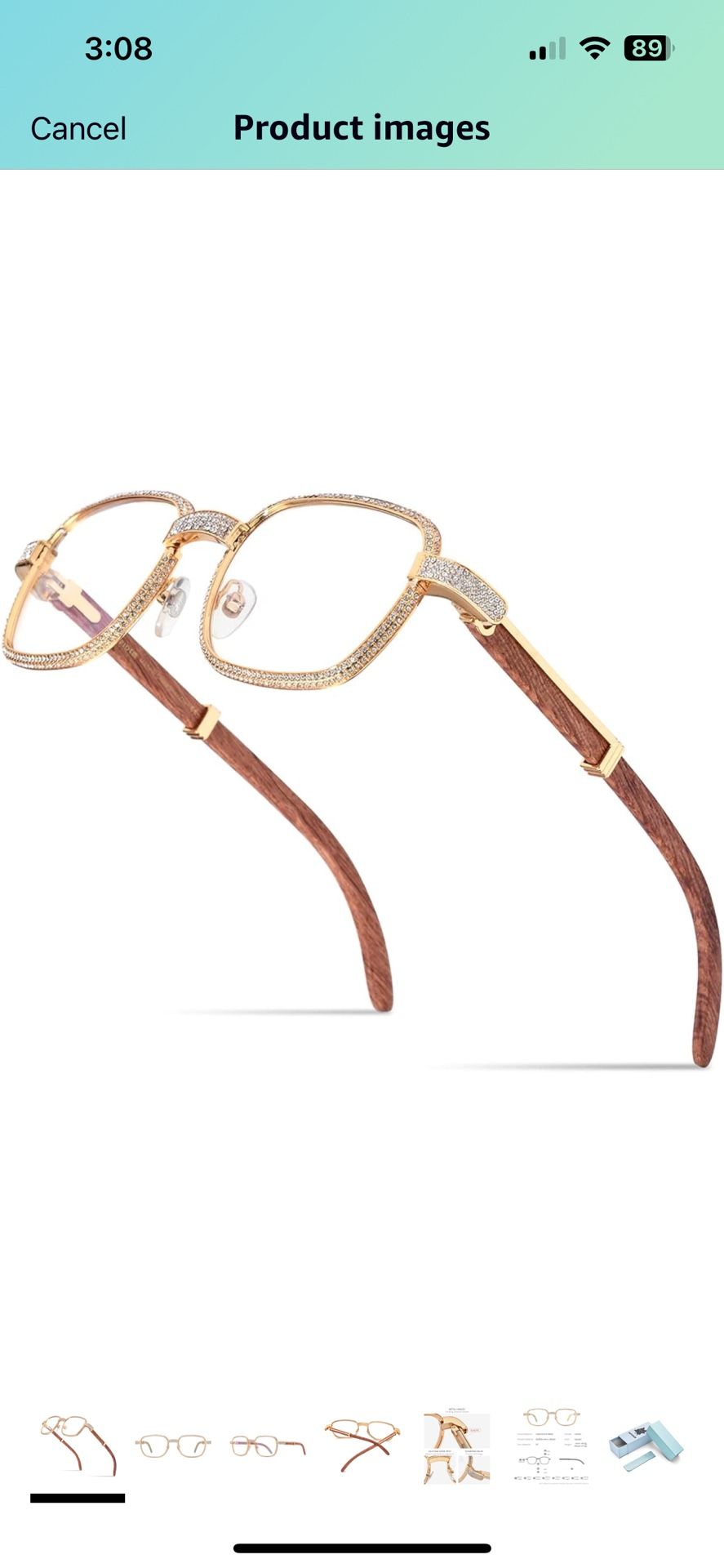 Buffalo Horn Glasses Frame Luxury