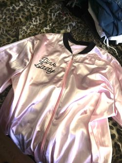 Pink ladies plus size jacket