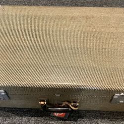 Vintage Suitcase with 2 keys.Awesome piece for the road or decor home or shop.