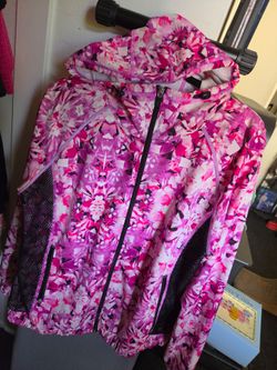 Champion floral pink windbreaker