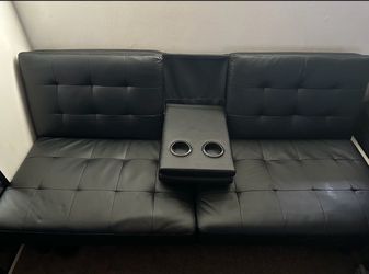 Black Futon Couch
