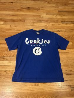 Cookies blue world wide T shirt  Size xl #skater #streetwear #summer Blue