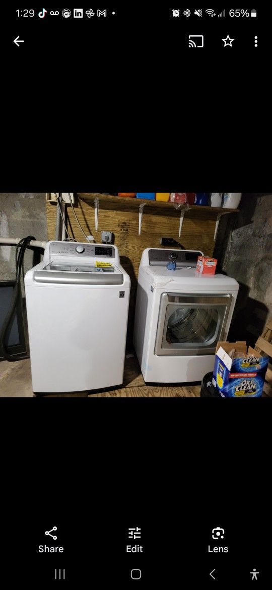 Washing Machine and Clothes Dryer