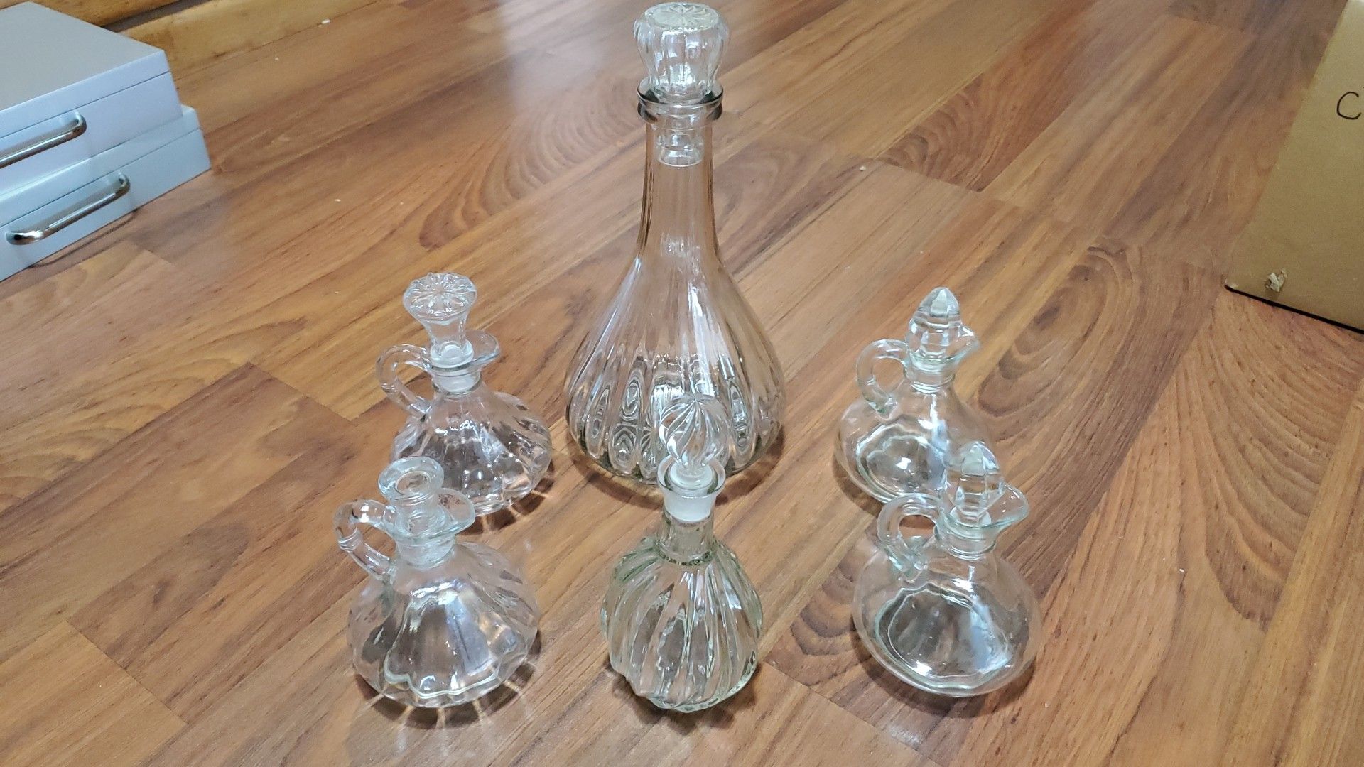 Crystal decanters