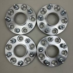 5x114.3 (5x4.5) Wheel Spacers 20mm Thick 12x1.5 Studs 64.1mm Hub Bore Honda Set of 4