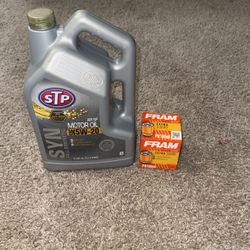 Brand New Car Oil And Oil Filter 