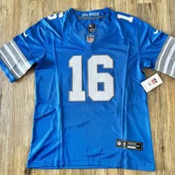 Detroit Lions Jared Goff Jersey Mens Medium Football