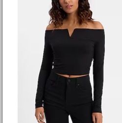 Express-Off Shoulder Top