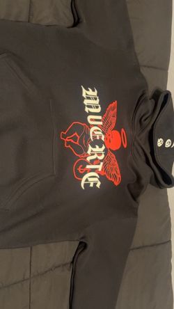 Hasta Muerte Men's Real Oe Muerte Hoodie in Black