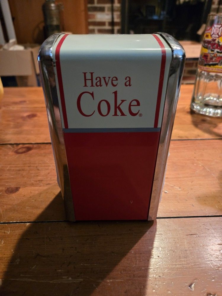 Vintage Coca-Cola Napkin Dispenser