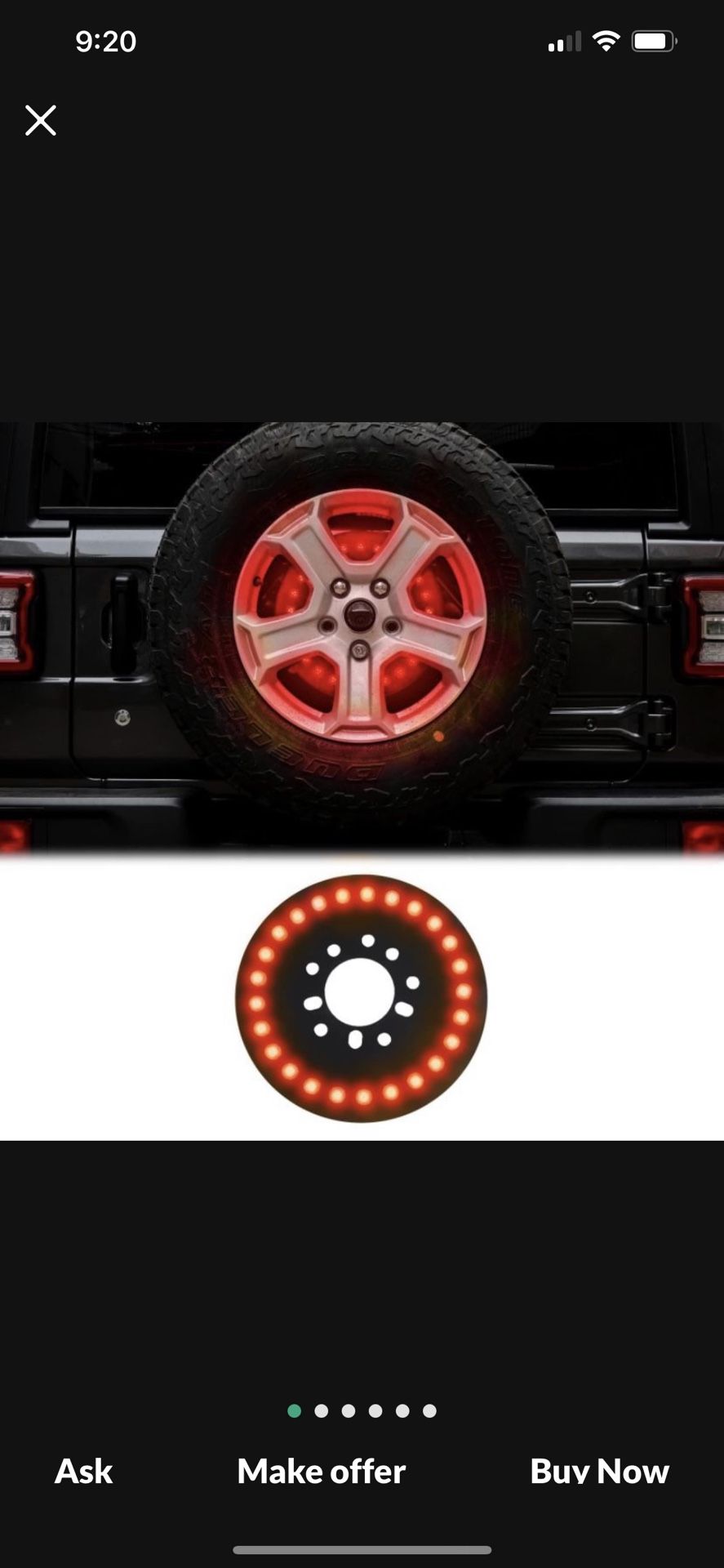 Tire Brake Light