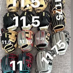 Baseball Gloves -Wilson A2000s 