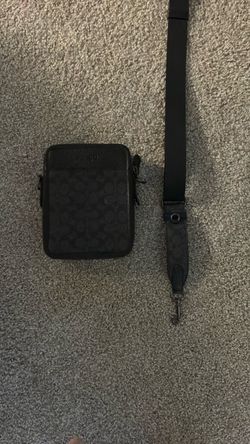 Black coach crossbody bag