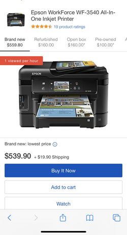 Epson workforce All in one printer