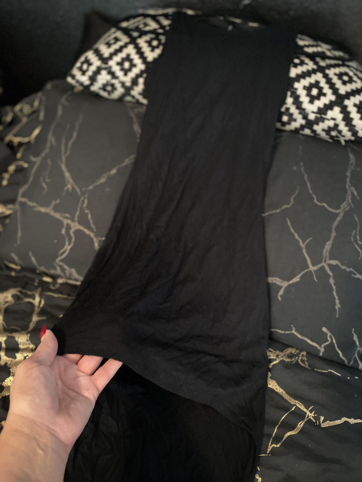 Vest Maxi Dress Short In The Front And Long In The Back S