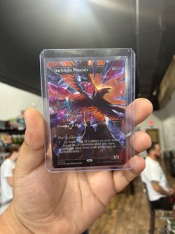 MTG Darklight Phoenix Foil Extended Art Card