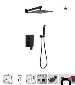 10in Rain Shower Head Wall Mount