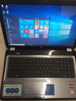 Hp g7, laptop AMD A6 cpu 1.5ghz, 6gb. 260gb win 10